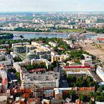 Концепция бизнес-комплекса класса люкс. Общий вид.