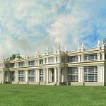 Оздоровительный комплекс Зеленый городок в Рождествено. Корпус 1. Перспектива 2. 